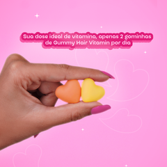 2 Gummy Hair® - Frutas Tropicais 180g
