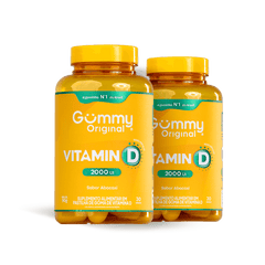 Gummy® Vitamina D Abacaxi - 90 g