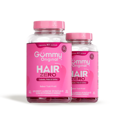 2 Gummy Hair® - Tutti-Frutti Zero 180 g