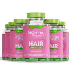 6 Gummy® Hair - 180g.
