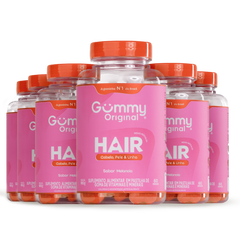 6 Gummy® Hair - 180g.