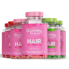 6 Gummy® Hair - 180g.