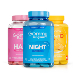 Kit Gummy® Trio Rotina