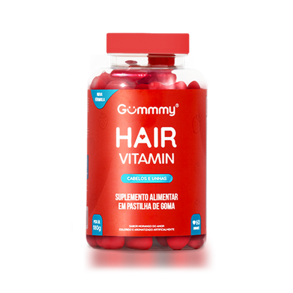 Gummy Hair® - Morango 180 g