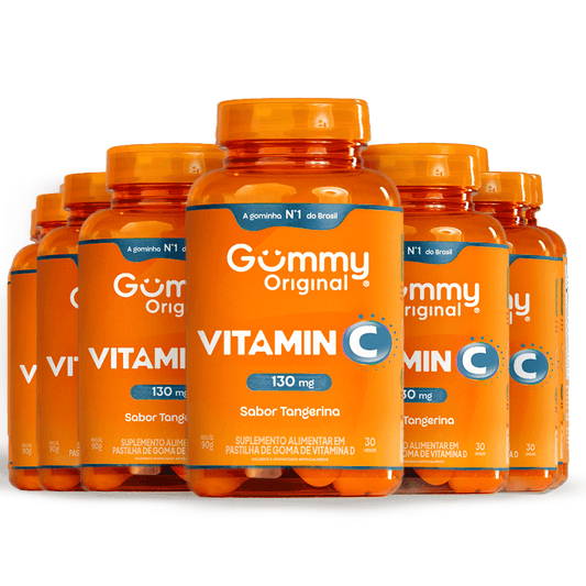 6 Gummy Vitamina C Tangerina
