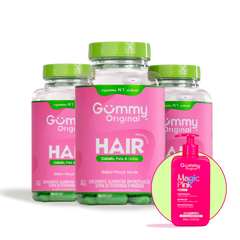 Kit Gummy® Trio Hair + Shampoo Magic
