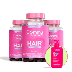 Kit Gummy® Trio Hair + Shampoo Magic