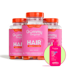 Kit Gummy® Trio Hair + Shampoo Magic