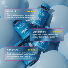 Gummy Night Melatonina® - Framboesa 90 g