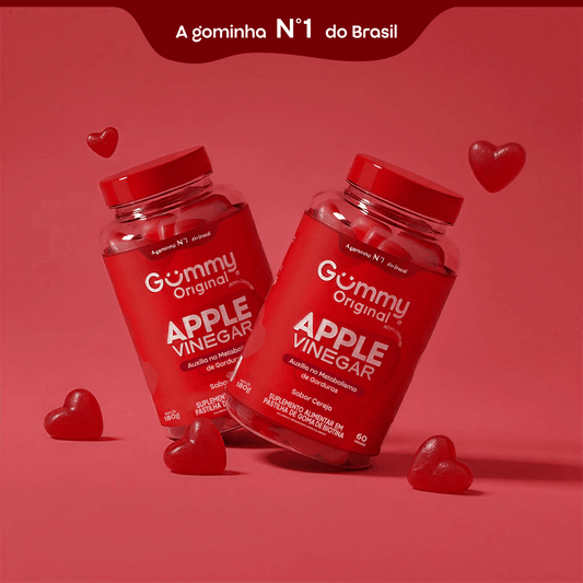 3 Gummy® Vinagre de Maçã - 180 g