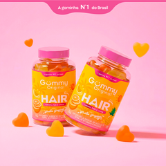 2 Gummy Hair® - Frutas Tropicais 180g