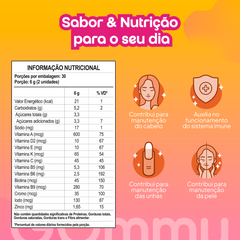 2 Gummy Hair® - Frutas Tropicais 180g