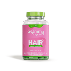 🎁 1 - Gummy Hair® - Maçã Verde 180 g (100% off)