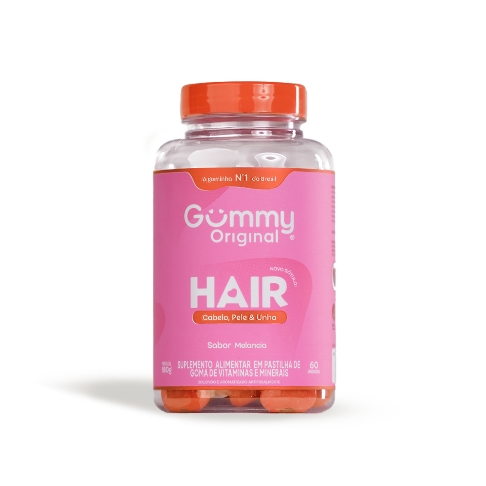 🎁 1 - Gummy Hair - Melancia (100% off)