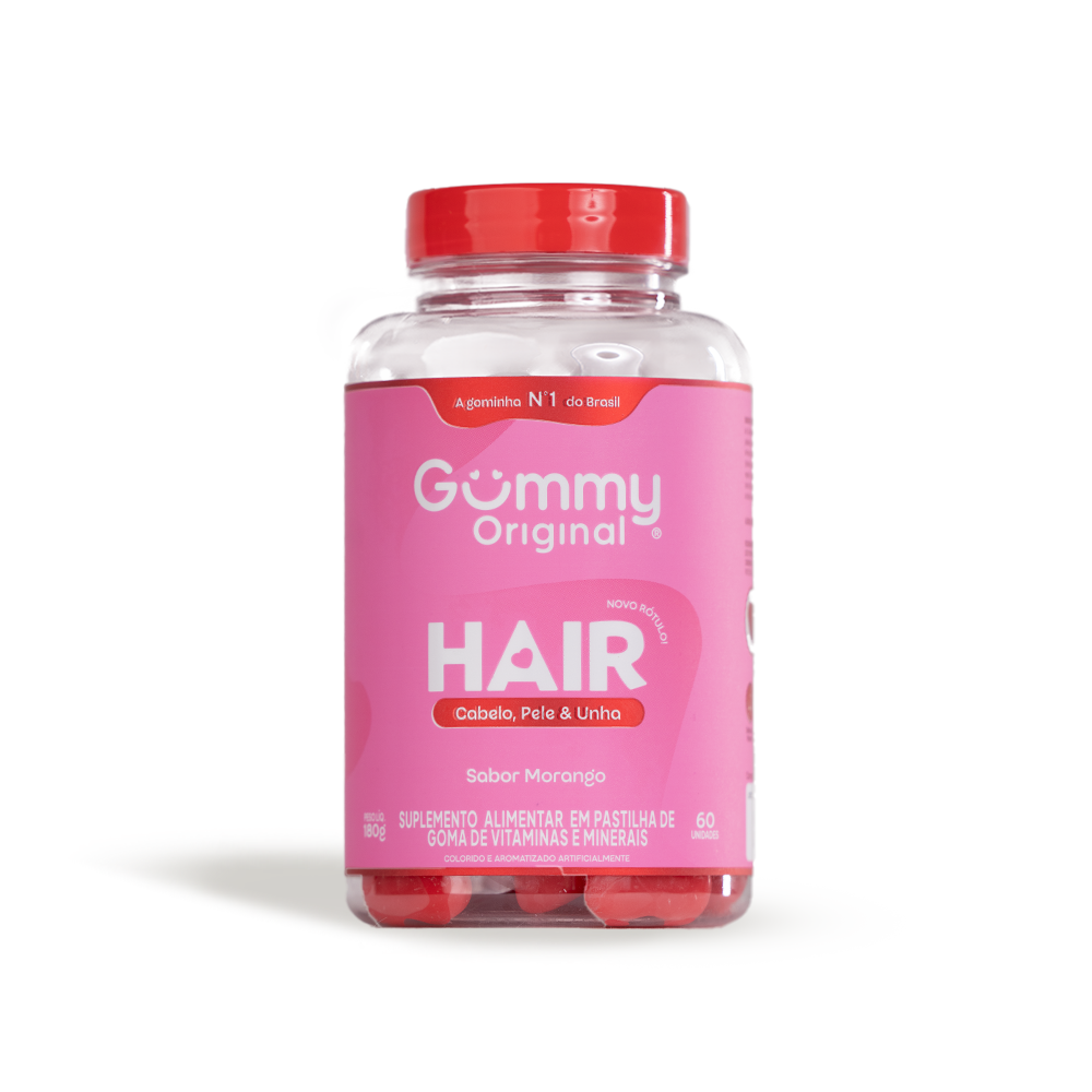 🎁 Gummy Hair® - Morango 180 g (100% off)