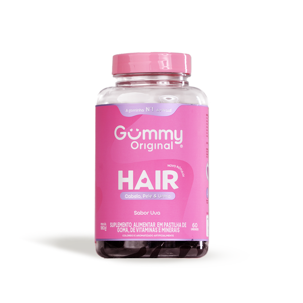 🎁 1 - Gummy® Hair Uva - 180g (100% off)