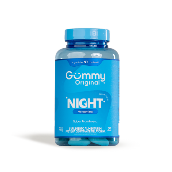 Gummy Night Melatonina - 1 pote