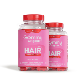 Gummy Hair® - Morango 180 g