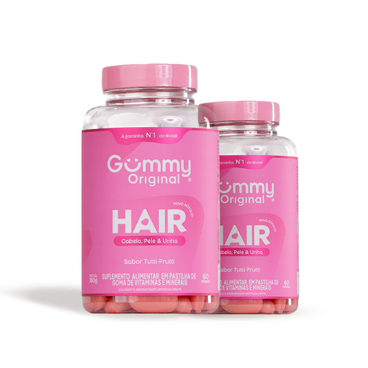 2 Gummy Hair® - Tutti-Frutti 180 g