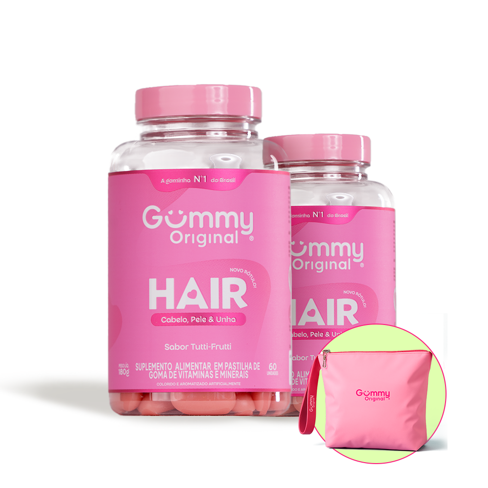 Kit 2 Hair Tutti + Necessaire Puffer