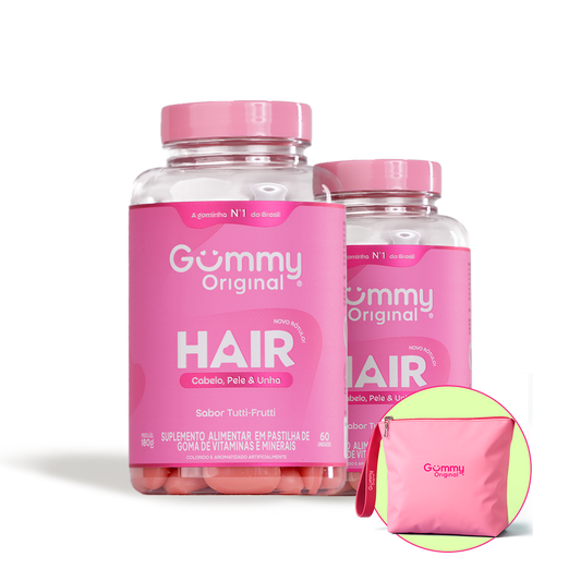 Kit 2 Hair Tutti + Necessaire Puffer