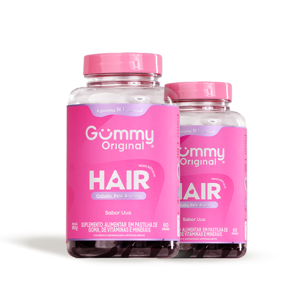 2 Gummy Hair® - Uva 180 g
