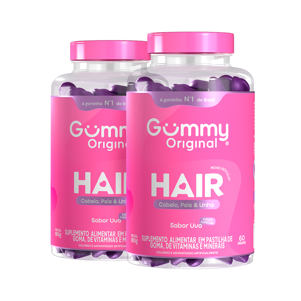 Gummy® Hair Uva - 180g