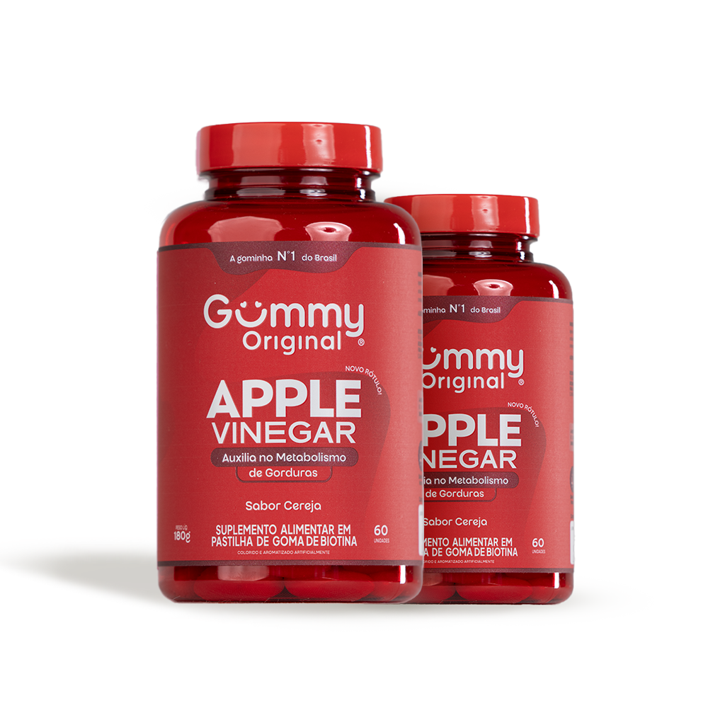 2 Gummy® Vinagre de Maçã - 180 g
