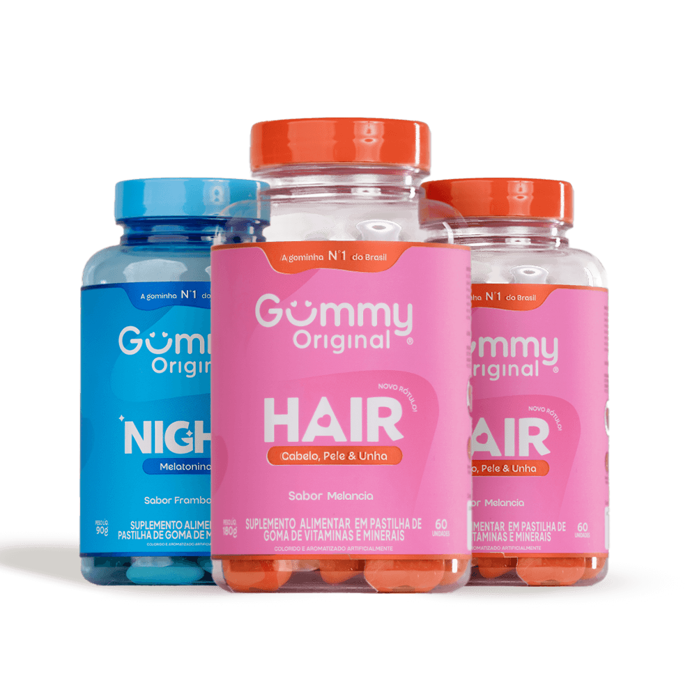2 Gummy Hair + 1 Gummy Night