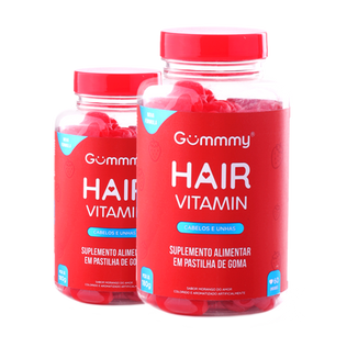 Gummy Hair® - Morango 180 g