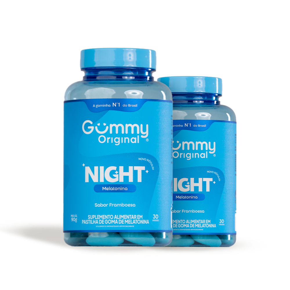 Gummy Night Melatonina® - Framboesa  90 g