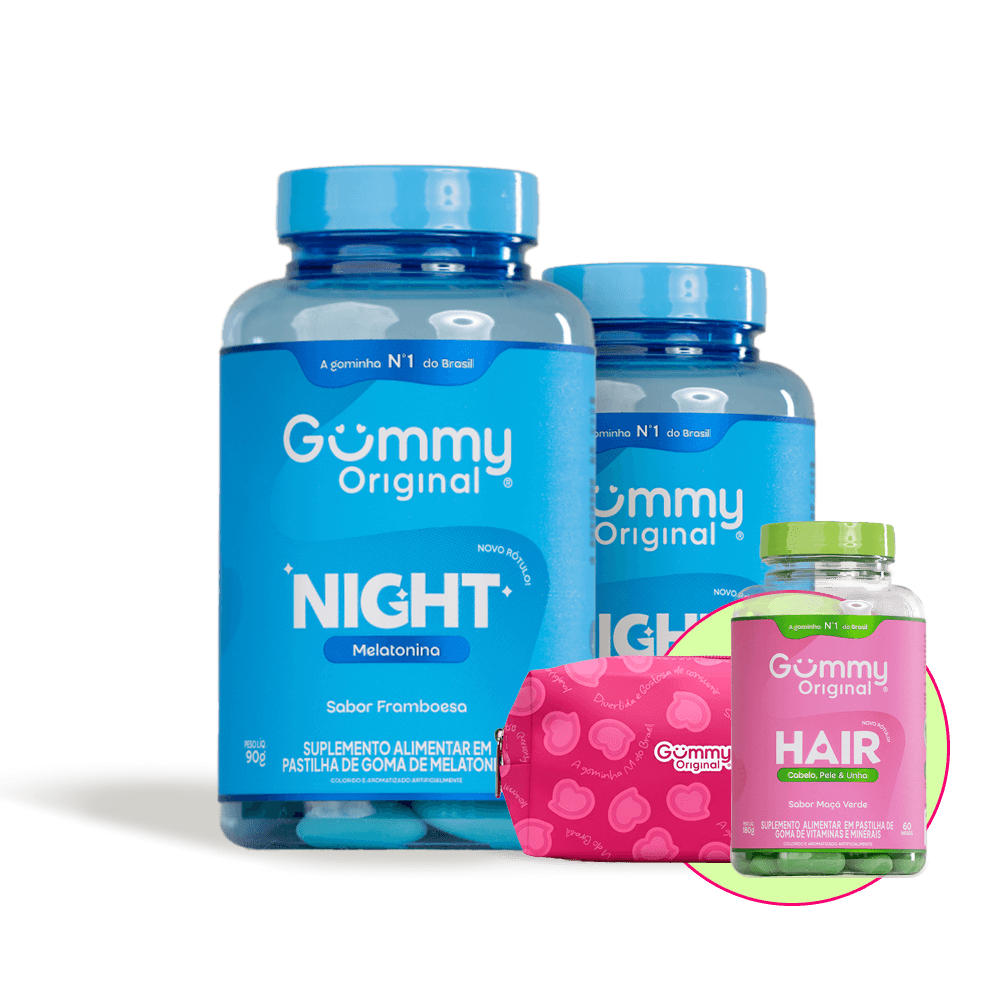 Kit Gummy® Rotina Noturna