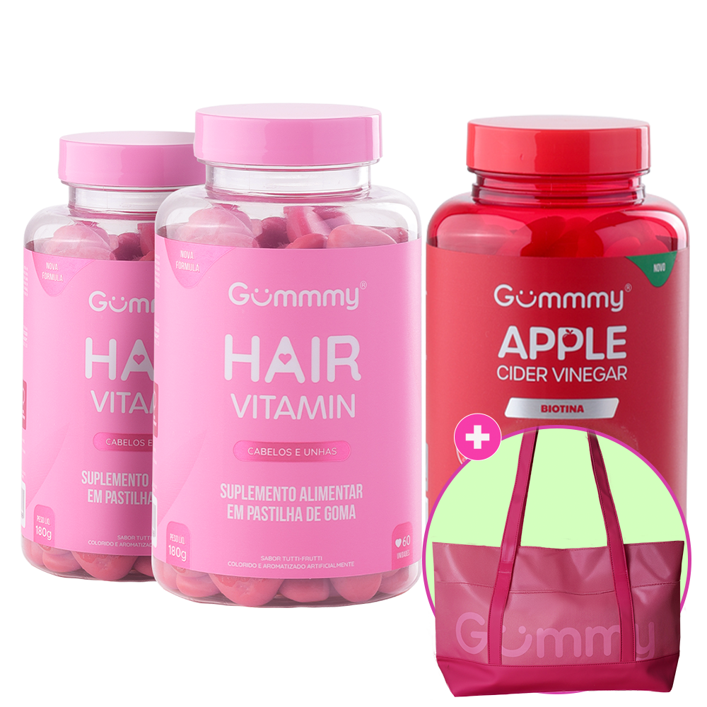 Qual a melhor vitamina para cabelo, unha e pele? Conheça! - Gummy®