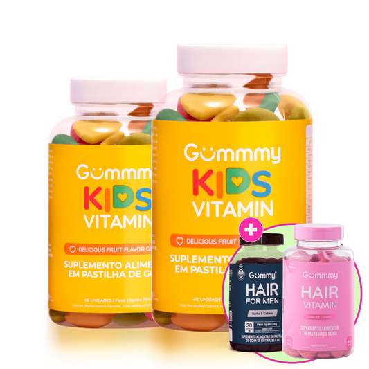 Kit Gummy Essencial Família