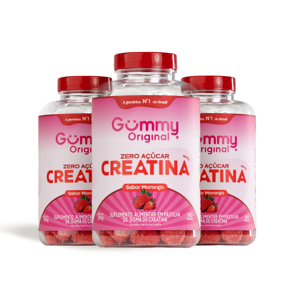 Gummy® Creatina Morango 315g