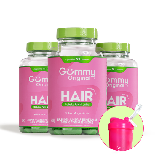 3 Gummy Hair® + 1 Shakeira