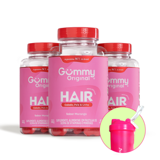 3 Gummy Hair® + 1 Shakeira