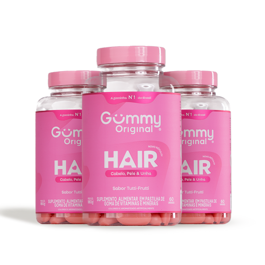 Kit 3 Gummy Hair®