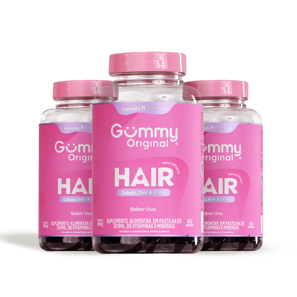 1 - Gummy® Hair Uva - 180g