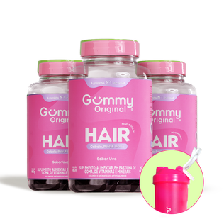 3 Gummy Hair® + 1 Shakeira