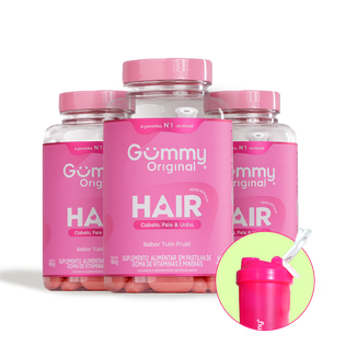 3 Gummy Hair® + 1 Shakeira