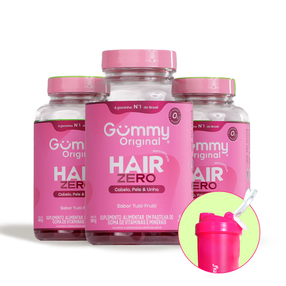 3 Gummy Hair® + 1 Shakeira
