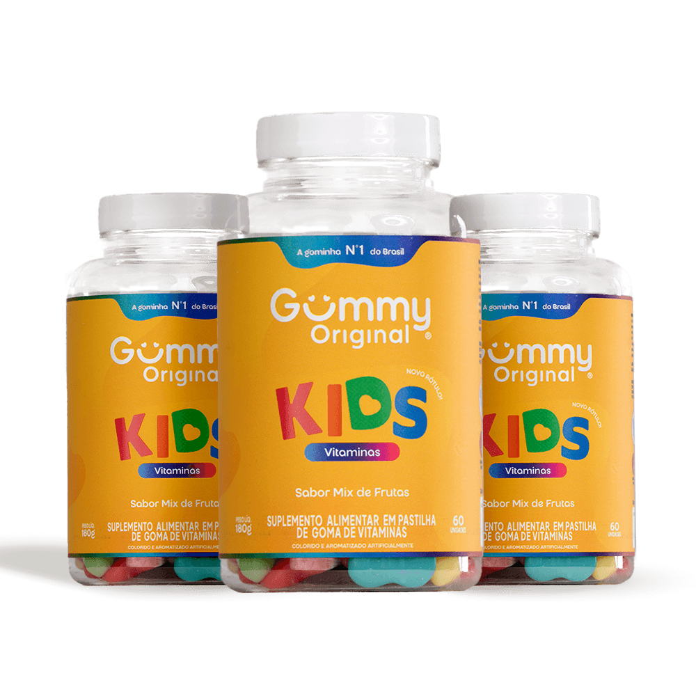 Gummy Kids Vitamin® - Mix Frutas 180 g