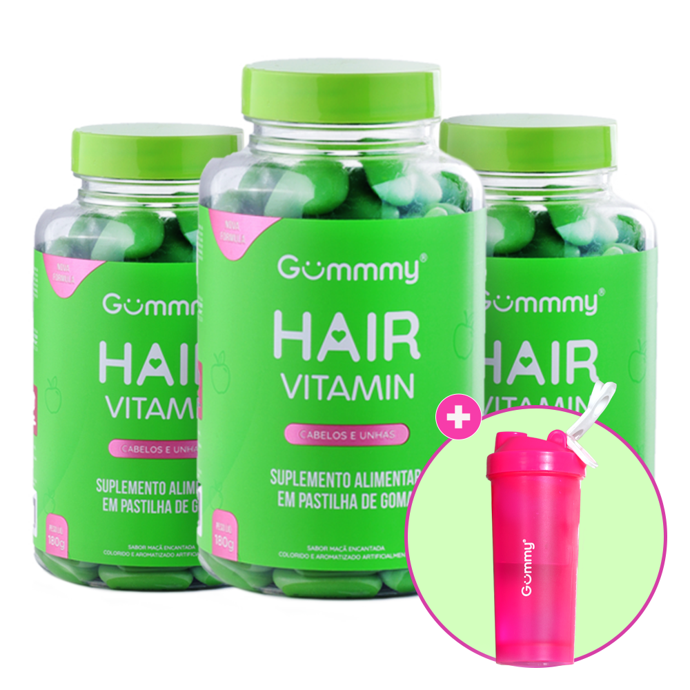 3 Gummy Hair® + 1 Shakeira