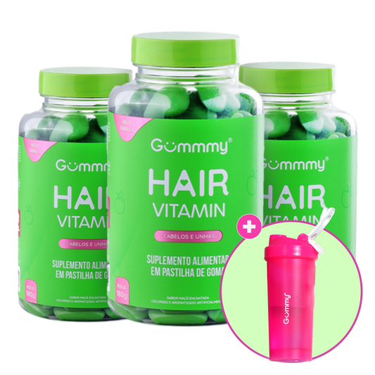 3 Gummy Hair® + 1 Shakeira