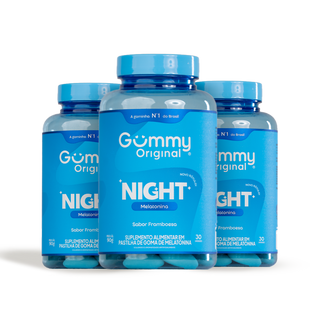 Gummy Night Melatonina® - Framboesa  90 g