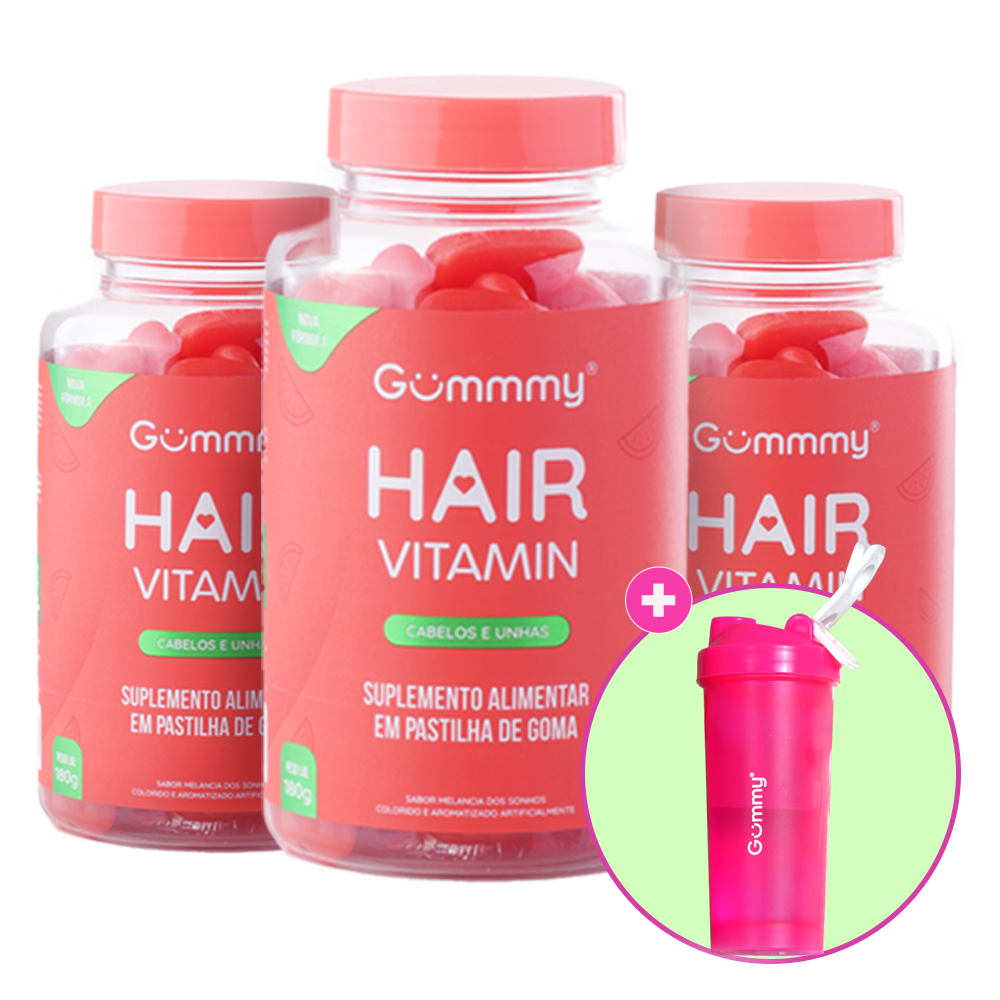 3 Gummy Hair® + 1 Shakeira