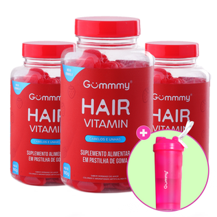 3 Gummy Hair® + 1 Shakeira