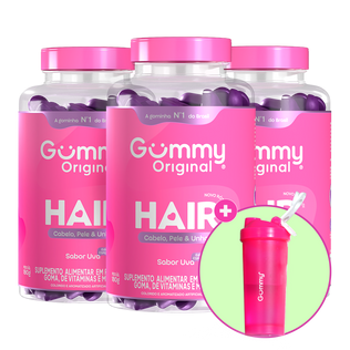 3 Gummy Hair® + 1 Shakeira