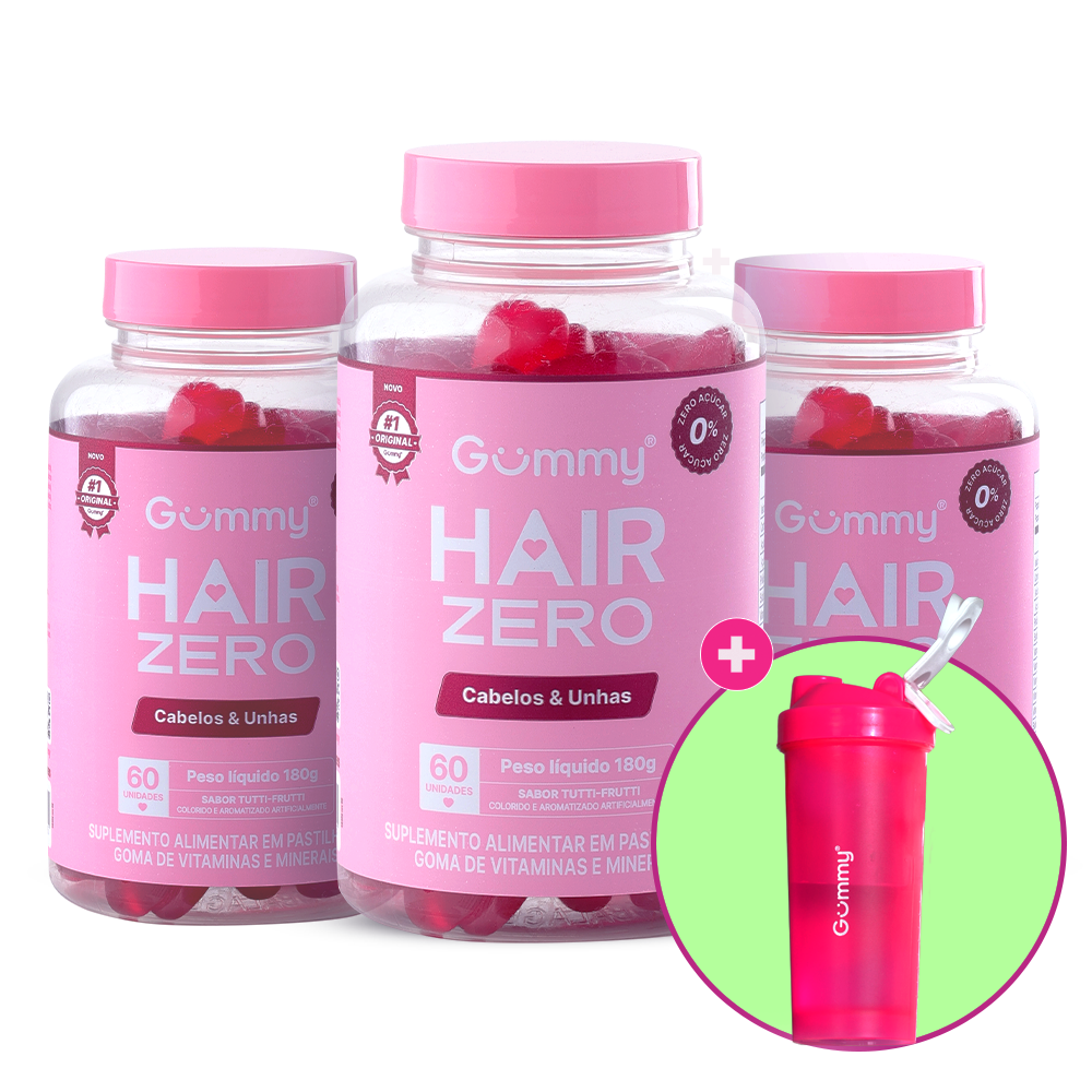 3 Gummy Hair® + 1 Shakeira